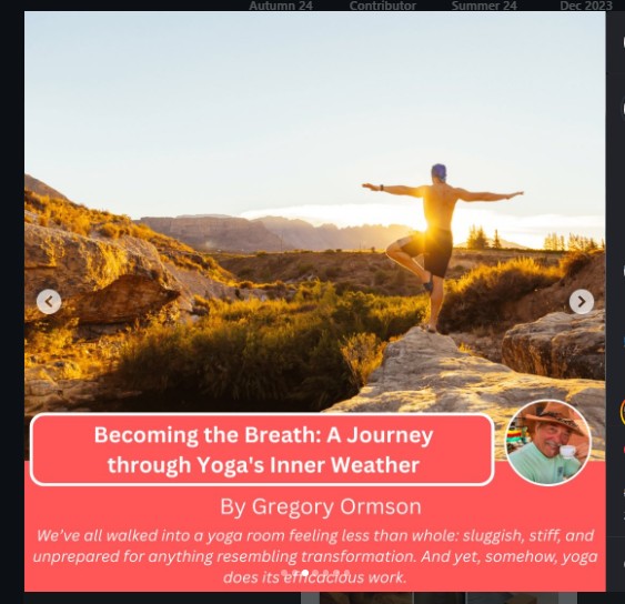 Becoming the Breath a Journey Through Yoga’s Inner Weather