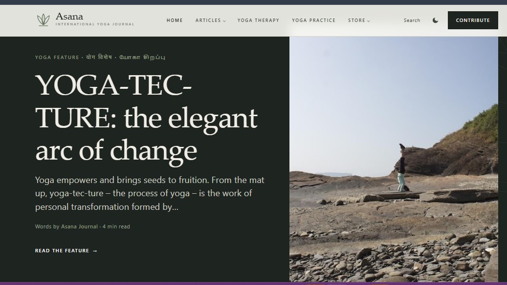 YOGATECTURE: The Elegant Arc of Change